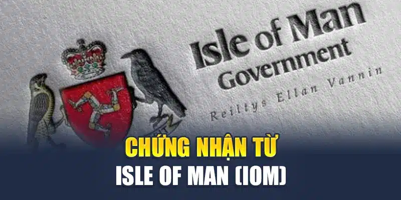 Giấy Phép Hoạt Động M88 3 Chứng nhận từ Isle of Man (IOM)